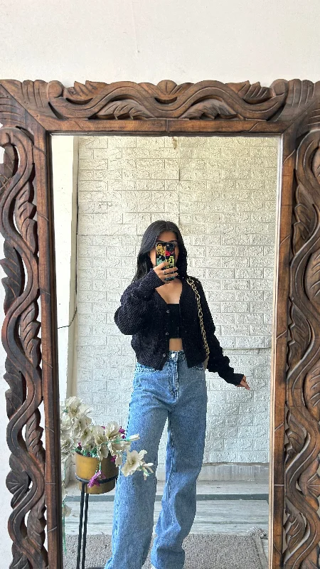 Waffle knit – Textured knit resembling a waffle patternWaffle knit – Textured knit resembling a waffle patternCrop cardigan S Waffle knit – Textured knit resembling a waffle patternWaffle knit – Textured knit resembling a waffle patternCrop cardigan S