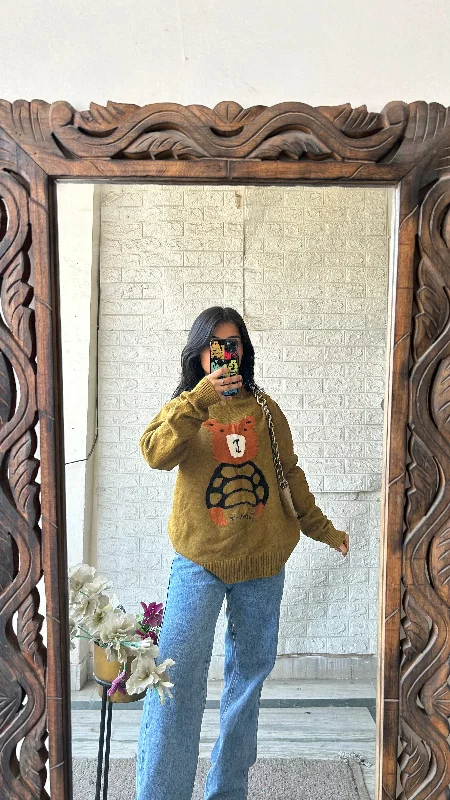 Boxy – Square, loose shapeBoxy – Square, loose shapeCute sweater S