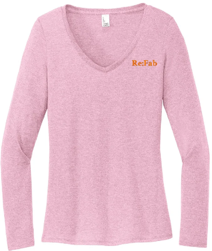 Asymmetrical – Uneven hem or design, adds a modern twistAsymmetrical – Uneven hem or design, adds a modern twistDistrict Ladies Perfect Tri Long Sleeve V-Neck Tee Asymmetrical – Uneven hem or design, adds a modern twistAsymmetrical – Uneven hem or design, adds a modern twistDistrict Ladies Perfect Tri Long Sleeve V-Neck Tee