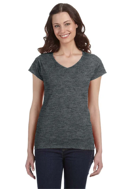 Graphic tee – T-shirt with printed designs, logos, or imagesGraphic tee – T-shirt with printed designs, logos, or imagesGildan Womens Softstyle Short Sleeve V-Neck T-Shirt - Heather Dark Grey Graphic tee – T-shirt with printed designs, logos, or imagesGraphic tee – T-shirt with printed designs, logos, or imagesGildan Womens Softstyle Short Sleeve V-Neck T-Shirt - Heather Dark Grey