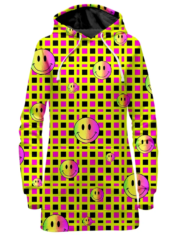 Sporty sweatshirt – Sweatshirt made from moisture-wicking or performance fabrics, ideal for active wearSporty sweatshirt – Sweatshirt made from moisture-wicking or performance fabrics, ideal for active wearHappy Plaid Hoodie Dress