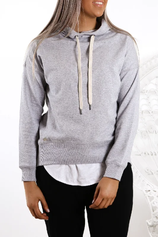 Sherpa-lined hoodie – Hoodie lined with faux sheepskin (Sherpa) for extra warmthSherpa-lined hoodie – Hoodie lined with faux sheepskin (Sherpa) for extra warmthJasmine Hoodie Grey Marle Sherpa-lined hoodie – Hoodie lined with faux sheepskin (Sherpa) for extra warmthSherpa-lined hoodie – Hoodie lined with faux sheepskin (Sherpa) for extra warmthJasmine Hoodie Grey Marle