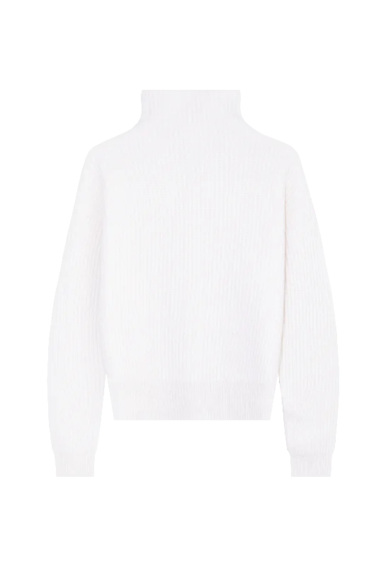 Boxy – Square, loose shapeBoxy – Square, loose shapeThick Ribbed Turtleneck
