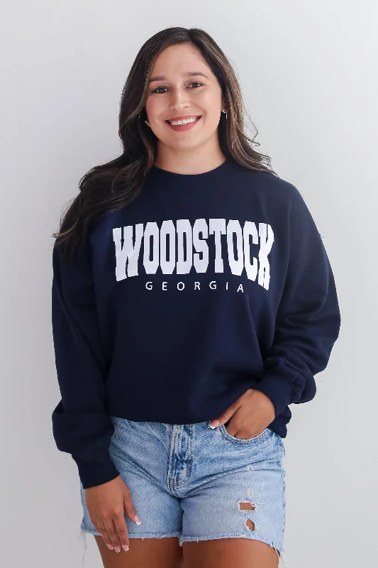 Ribbed – Sweater with textured, vertical stripesRibbed – Sweater with textured, vertical stripesNavy Woodstock Georgia Sweatshirt Ribbed – Sweater with textured, vertical stripesRibbed – Sweater with textured, vertical stripesNavy Woodstock Georgia Sweatshirt