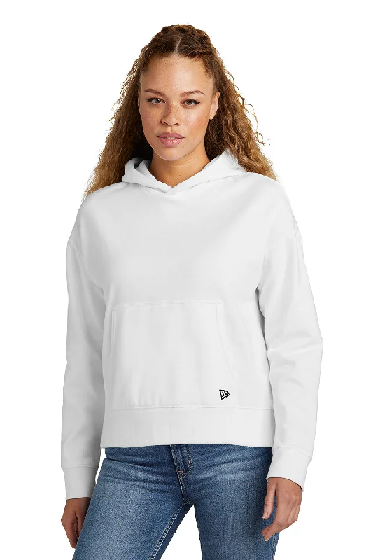 Sherpa-lined hoodie – Hoodie lined with faux sheepskin (Sherpa) for extra warmthSherpa-lined hoodie – Hoodie lined with faux sheepskin (Sherpa) for extra warmthNew Era Womens Comeback Fleece Hooded Sweatshirt Hoodie - White
