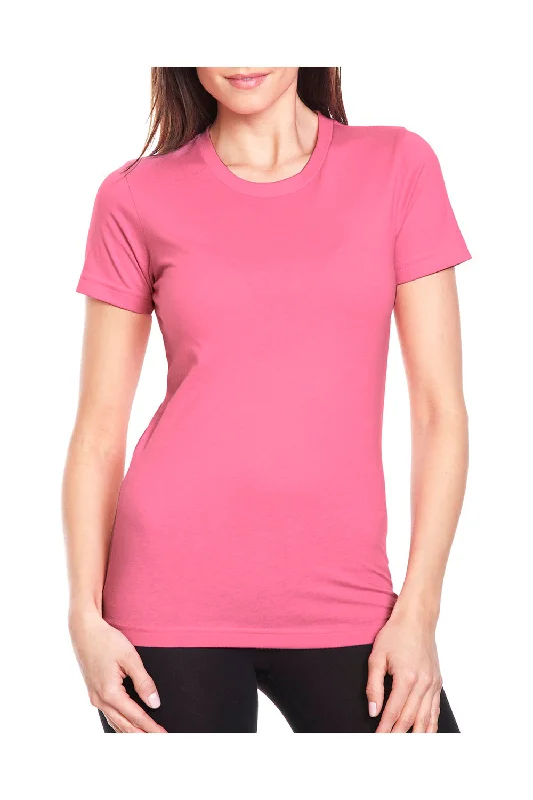 Crop – Shortened length, typically above the waistCrop – Shortened length, typically above the waistNext Level Womens Boyfriend Fine Jersey Short Sleeve Crewneck T-Shirt - Hot Pink Crop – Shortened length, typically above the waistCrop – Shortened length, typically above the waistNext Level Womens Boyfriend Fine Jersey Short Sleeve Crewneck T-Shirt - Hot Pink