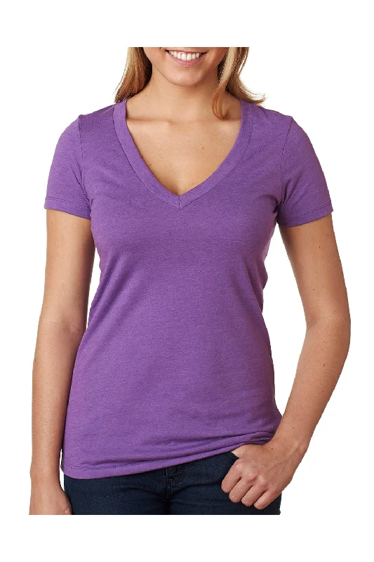 Linen – Lightweight, breathable fabric, perfect for summerLinen – Lightweight, breathable fabric, perfect for summerNext Level Womens CVC Jersey Short Sleeve V-Neck T-Shirt - Purple Berry - Closeout Linen – Lightweight, breathable fabric, perfect for summerLinen – Lightweight, breathable fabric, perfect for summerNext Level Womens CVC Jersey Short Sleeve V-Neck T-Shirt - Purple Berry - Closeout
