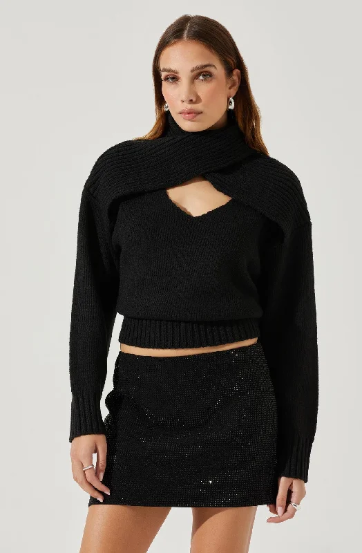 Cotton blend – Mix of cotton and synthetic fibers for comfortCotton blend – Mix of cotton and synthetic fibers for comfortPearson Sweater in Black Cotton blend – Mix of cotton and synthetic fibers for comfortCotton blend – Mix of cotton and synthetic fibers for comfortPearson Sweater in Black
