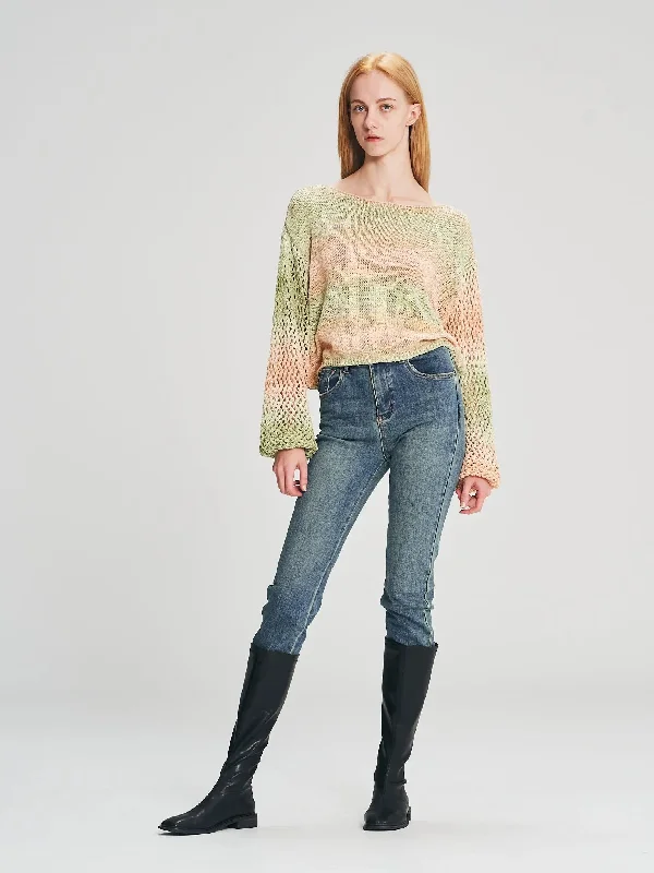 Long sleeve – Full-length sleevesLong sleeve – Full-length sleevesS7601 Crochet Sweater Long sleeve – Full-length sleevesLong sleeve – Full-length sleevesS7601 Crochet Sweater