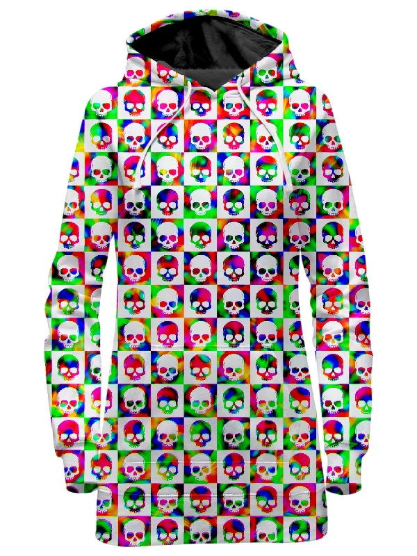 Fleece-lined – Soft, warm interior lining made from fleece materialFleece-lined – Soft, warm interior lining made from fleece materialSkull Fam Green Hoodie Dress Fleece-lined – Soft, warm interior lining made from fleece materialFleece-lined – Soft, warm interior lining made from fleece materialSkull Fam Green Hoodie Dress