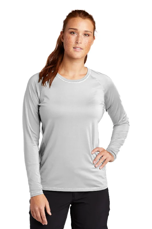 Faded – Pre-washed or faded look for a vintage vibeFaded – Pre-washed or faded look for a vintage vibeSport-Tek Womens Rashguard Moisture Wicking Long Sleeve Crewneck T-Shirt - White Faded – Pre-washed or faded look for a vintage vibeFaded – Pre-washed or faded look for a vintage vibeSport-Tek Womens Rashguard Moisture Wicking Long Sleeve Crewneck T-Shirt - White