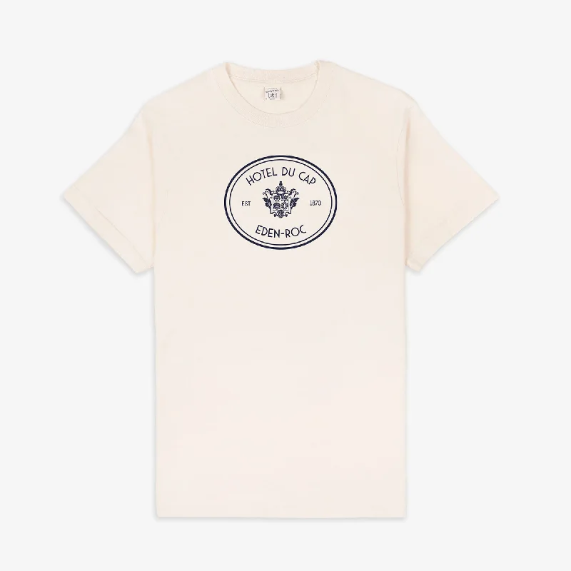 Pima cotton – Soft, high-quality cotton for a luxurious feelPima cotton – Soft, high-quality cotton for a luxurious feelSPORTY & RICH | EDEN CREST KENNEDY T-SHIRT { CREAM/NAVY Pima cotton – Soft, high-quality cotton for a luxurious feelPima cotton – Soft, high-quality cotton for a luxurious feelSPORTY & RICH | EDEN CREST KENNEDY T-SHIRT { CREAM/NAVY