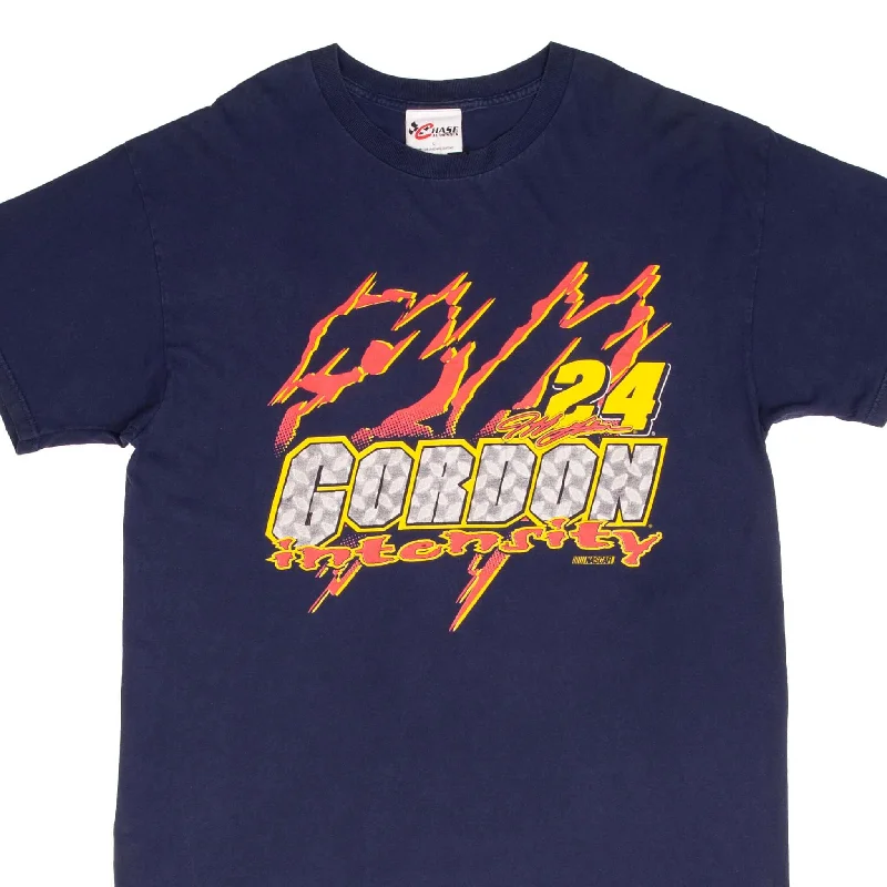 Cotton blend – Mix of cotton and synthetic fabrics for softness and durabilityCotton blend – Mix of cotton and synthetic fabrics for softness and durabilityVINTAGE NASCAR JEFF GORDON INTENSITY 1998 TEE SHIRT SIZE LARGE Cotton blend – Mix of cotton and synthetic fabrics for softness and durabilityCotton blend – Mix of cotton and synthetic fabrics for softness and durabilityVINTAGE NASCAR JEFF GORDON INTENSITY 1998 TEE SHIRT SIZE LARGE