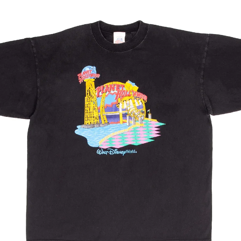 Cotton blend – Mix of cotton and synthetic fabrics for softness and durabilityCotton blend – Mix of cotton and synthetic fabrics for softness and durabilityVINTAGE PLANET HOLLYWOOD DISNEY WORLD 1991 TEE SHIRT SIZE XL MADE IN USA Cotton blend – Mix of cotton and synthetic fabrics for softness and durabilityCotton blend – Mix of cotton and synthetic fabrics for softness and durabilityVINTAGE PLANET HOLLYWOOD DISNEY WORLD 1991 TEE SHIRT SIZE XL MADE IN USA