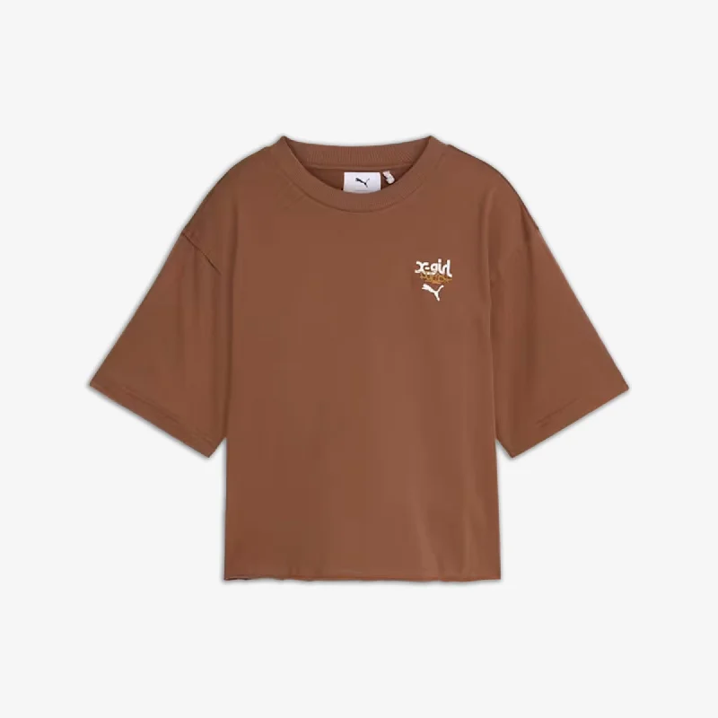 Banded hem – T-shirt with a stitched or elastic band at the bottomBanded hem – T-shirt with a stitched or elastic band at the bottomPuma | WMN'S X-GIRL { BROWN MUSHROOM Banded hem – T-shirt with a stitched or elastic band at the bottomBanded hem – T-shirt with a stitched or elastic band at the bottomPuma | WMN'S X-GIRL { BROWN MUSHROOM
