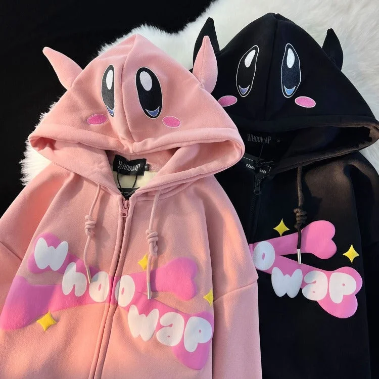 Hooded sweatshirt – Sweatshirt with an attached hood for extra warmth and styleHooded sweatshirt – Sweatshirt with an attached hood for extra warmth and styleZip into Style: Harajuku Cartoon Letter Sweatshirt - Unleash Your Playful Fashion Spirit! ?? Hooded sweatshirt – Sweatshirt with an attached hood for extra warmth and styleHooded sweatshirt – Sweatshirt with an attached hood for extra warmth and styleZip into Style: Harajuku Cartoon Letter Sweatshirt - Unleash Your Playful Fashion Spirit! ??