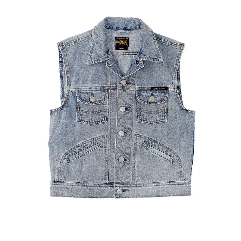 women's waistcoats that are made with high-quality materialswomen's waistcoats that are made with high-quality materials5 Pocket 12.4 oz Denim Ranch Vest - Memphis Wash