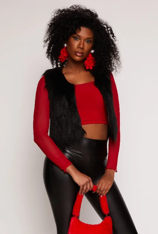 women's waistcoats for outdoor activitieswomen's waistcoats for outdoor activitiesCropped Faux Fur Vest women's waistcoats for outdoor activitieswomen's waistcoats for outdoor activitiesCropped Faux Fur Vest