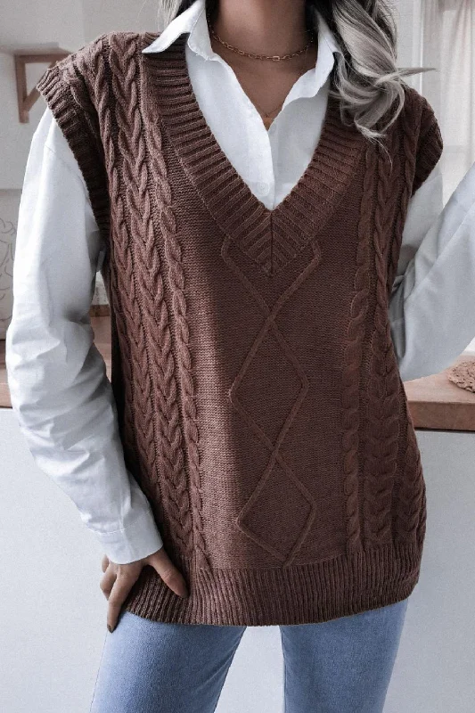 women's waistcoats with buttonswomen's waistcoats with buttonsCable-Knit V-Neck Sweater Vest women's waistcoats with buttonswomen's waistcoats with buttonsCable-Knit V-Neck Sweater Vest