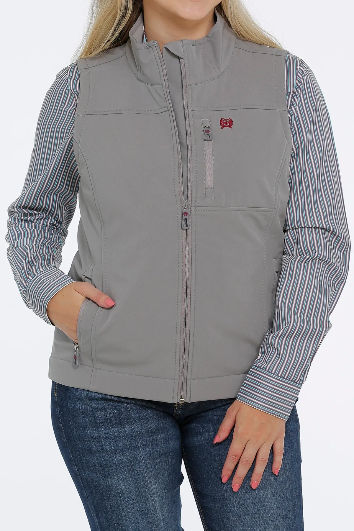 women's waistcoats with pocketswomen's waistcoats with pocketsCinch Women's Grey Concealed Carry Bonded Vest women's waistcoats with pocketswomen's waistcoats with pocketsCinch Women's Grey Concealed Carry Bonded Vest