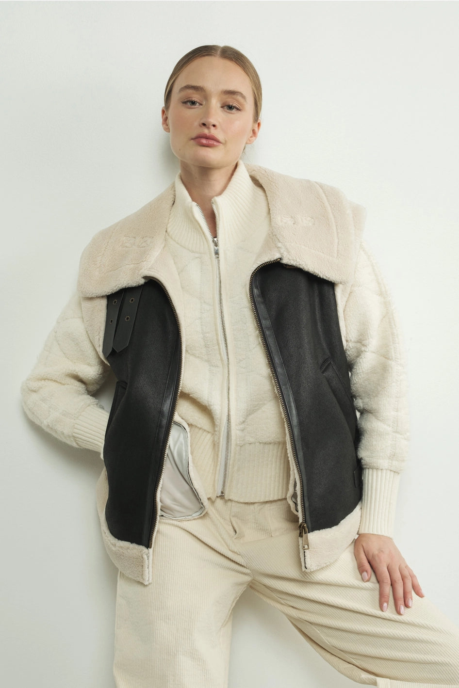 women's waistcoats that are best sellerswomen's waistcoats that are best sellersFaux Leather Fleece Collar Vest women's waistcoats that are best sellerswomen's waistcoats that are best sellersFaux Leather Fleece Collar Vest