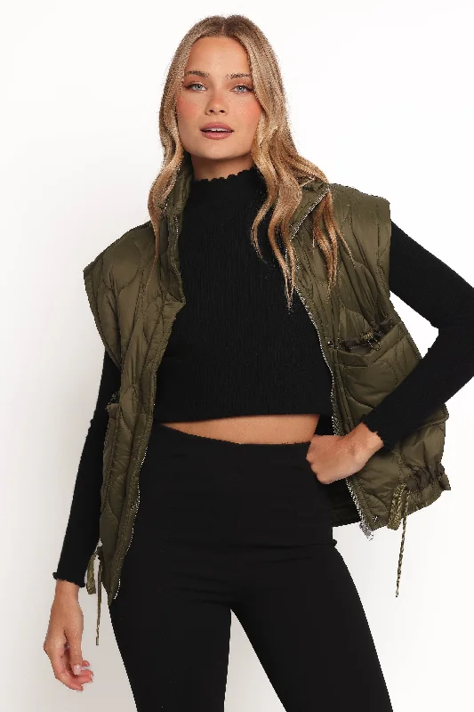 women's waistcoats that are perfect for making a fashion statementwomen's waistcoats that are perfect for making a fashion statementHaven Zip Front Puff Vest - Olive women's waistcoats that are perfect for making a fashion statementwomen's waistcoats that are perfect for making a fashion statementHaven Zip Front Puff Vest - Olive