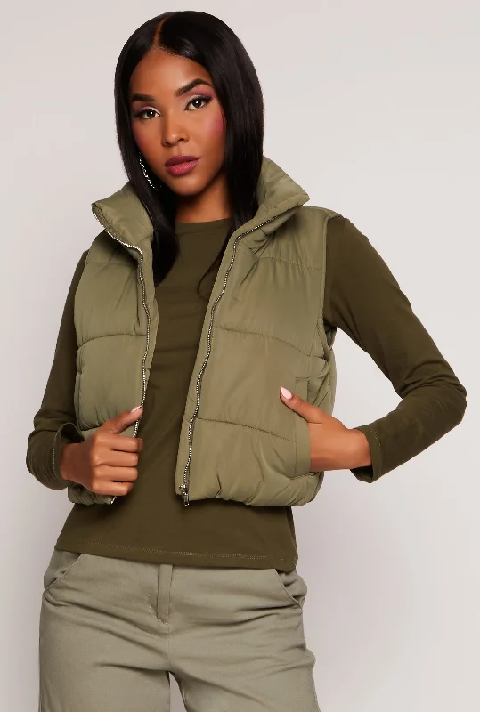 women's waistcoats for everyday wearwomen's waistcoats for everyday wearZip Front Cropped Puffer Vest women's waistcoats for everyday wearwomen's waistcoats for everyday wearZip Front Cropped Puffer Vest