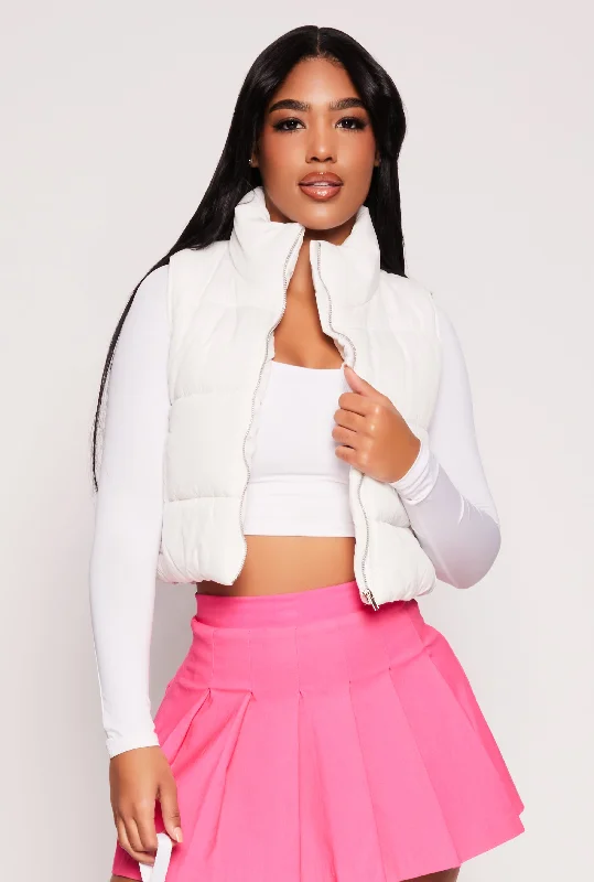 women's waistcoats with low collarswomen's waistcoats with low collarsZip Front Cropped Puffer Vest women's waistcoats with low collarswomen's waistcoats with low collarsZip Front Cropped Puffer Vest