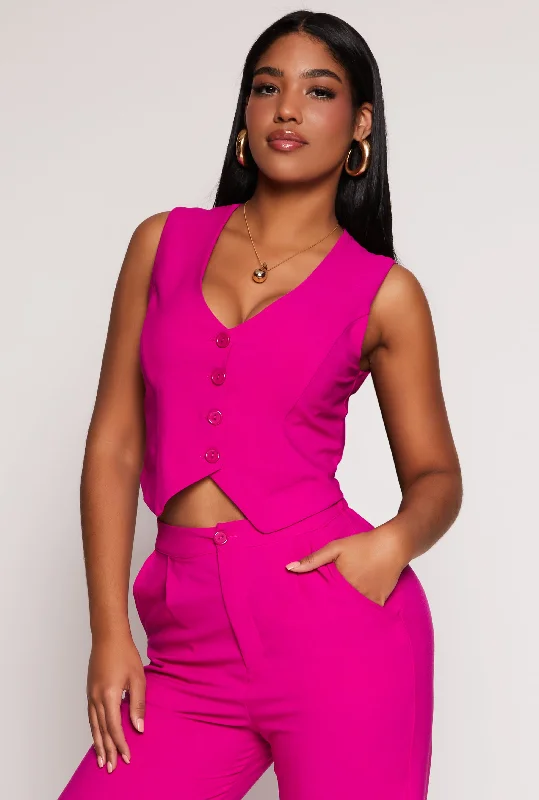 women's waistcoats with pockets on the chestwomen's waistcoats with pockets on the chestCrepe Knit Button Front Vest women's waistcoats with pockets on the chestwomen's waistcoats with pockets on the chestCrepe Knit Button Front Vest