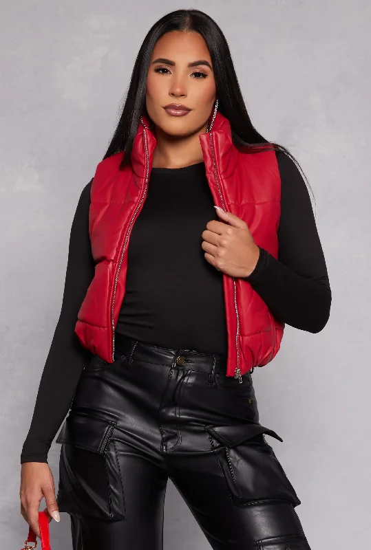 women's waistcoats made of silkwomen's waistcoats made of silkFaux Leather Cropped Puffer Vest women's waistcoats made of silkwomen's waistcoats made of silkFaux Leather Cropped Puffer Vest