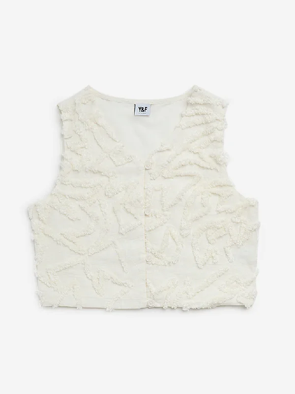 women's waistcoats in solid colorswomen's waistcoats in solid colorsY&F Kids Off-White Faux-Fur Detailed Cotton Vest women's waistcoats in solid colorswomen's waistcoats in solid colorsY&F Kids Off-White Faux-Fur Detailed Cotton Vest